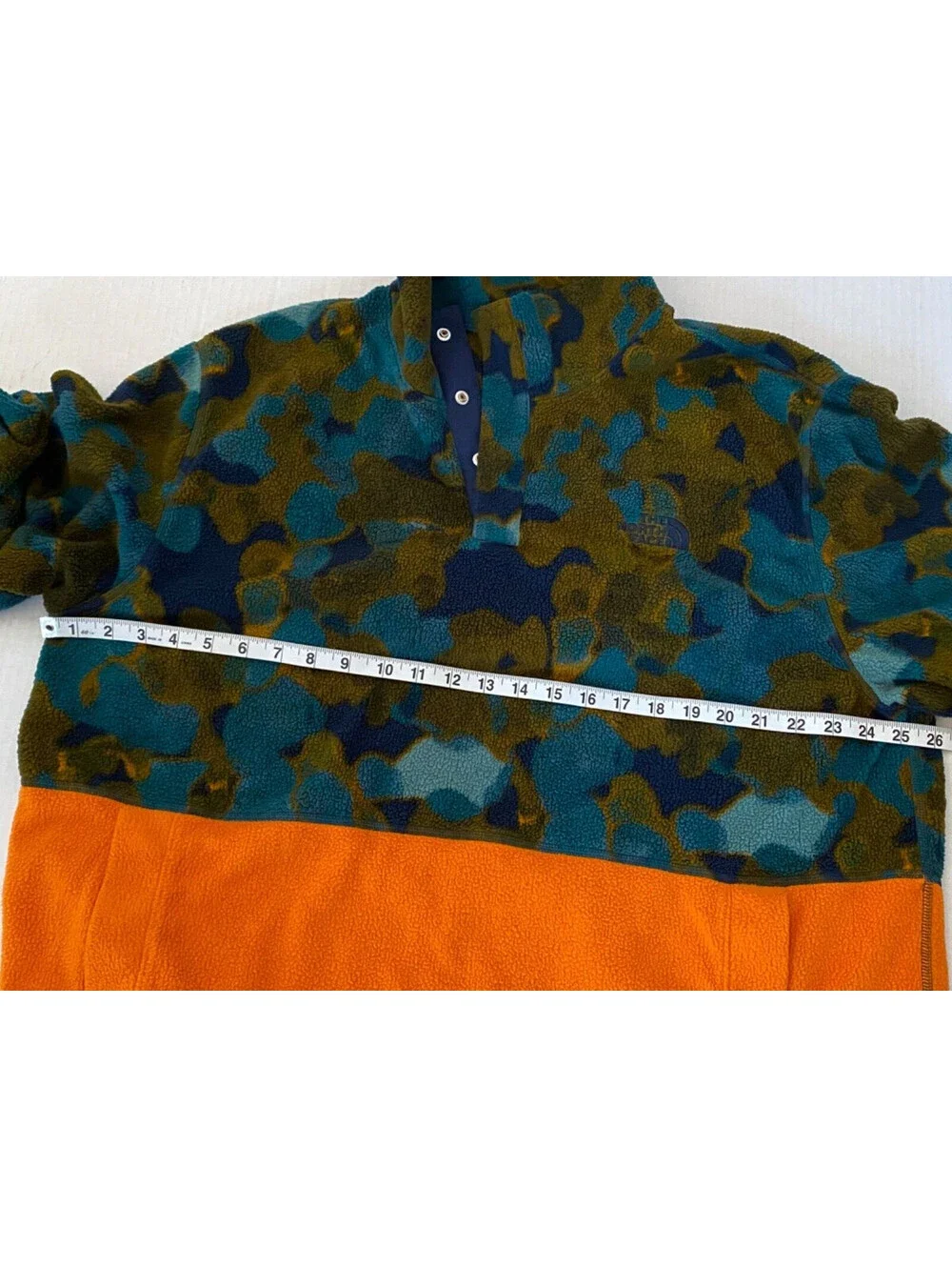 The North Face Pali Pile Fleece Men Size Extra Large XL Summit Navy Camo